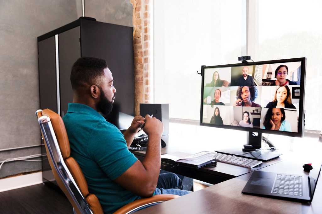 video conference / teleconferencing / online / meeting / digital event